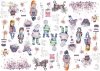 Decoupage paper ITD D0119M